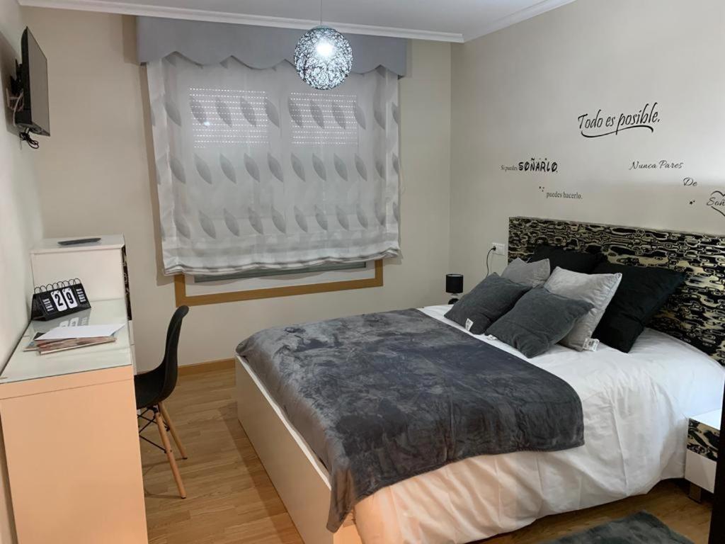 A&M Burela Costa Apartment Luaran gambar