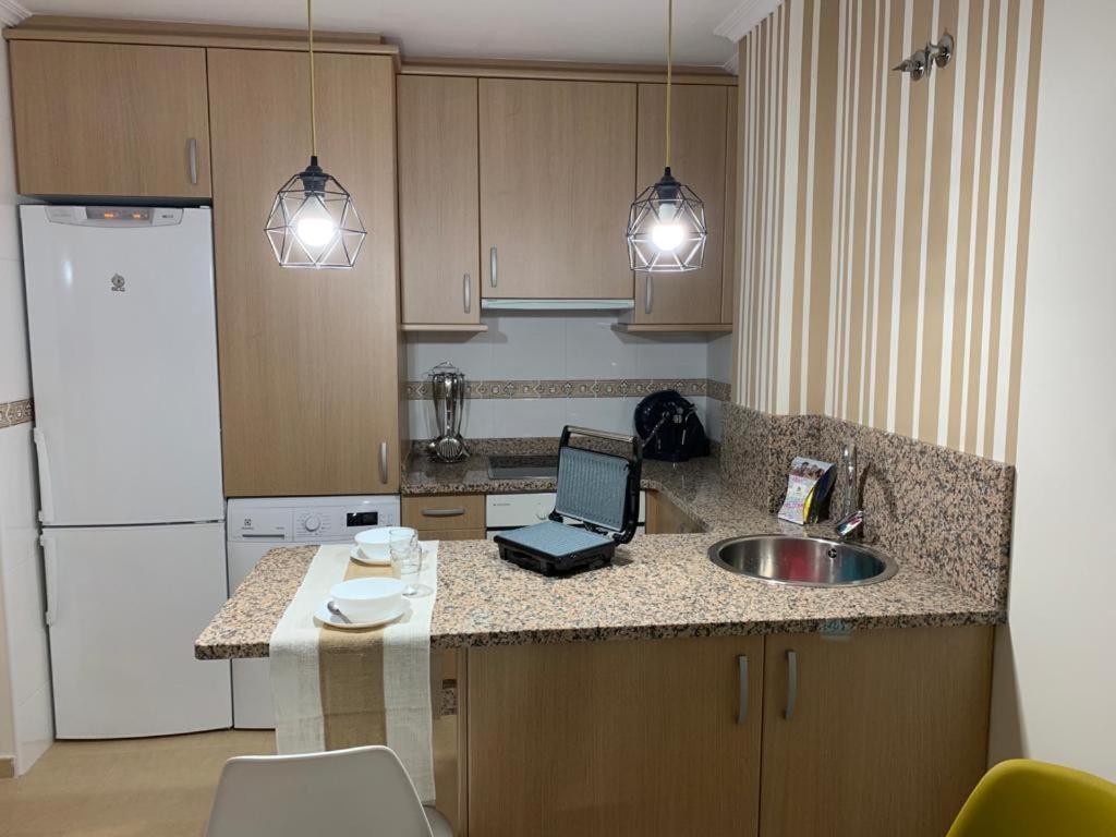 A&M Burela Costa Apartment Luaran gambar