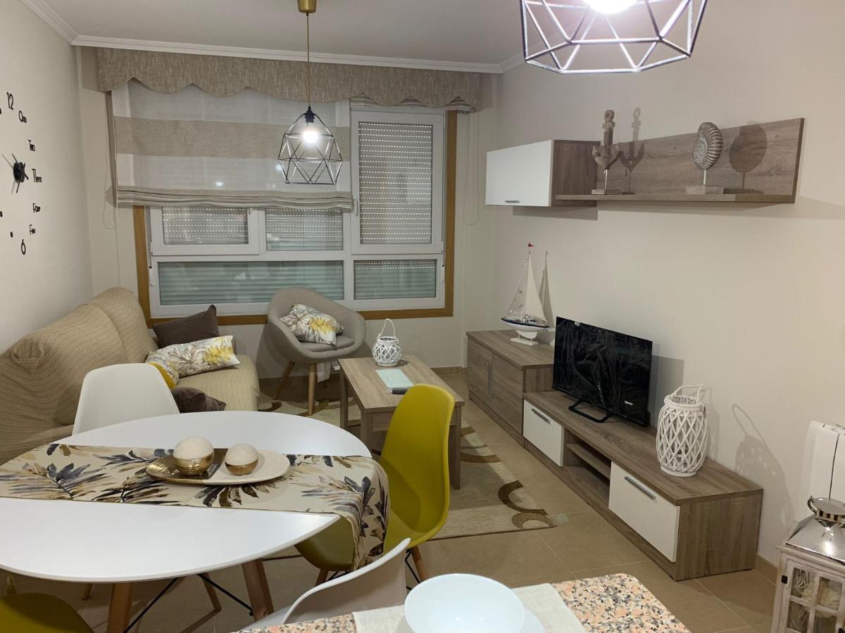 A&M Burela Costa Apartment Luaran gambar